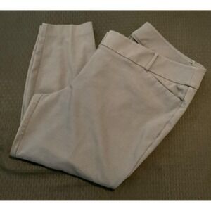 LOFT Pants Womens 22 Gray Marisa Dress Stretch Twill Career Workwear Plus Size